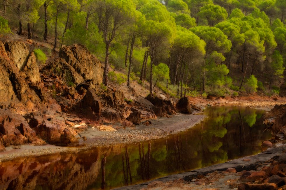 Reflejos del rio Tinto